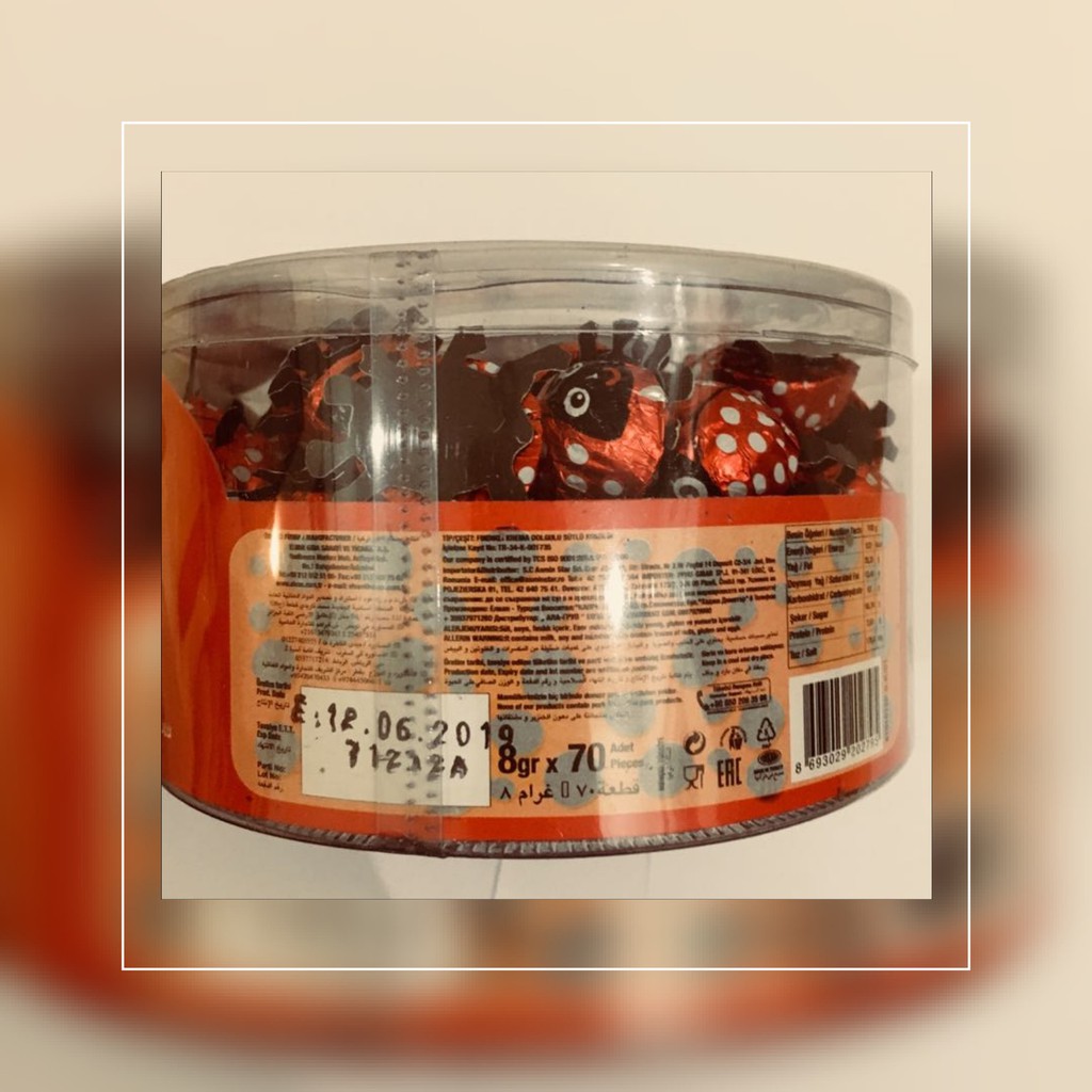 Elvan Coklat Truffle My Ladybird 560 gr