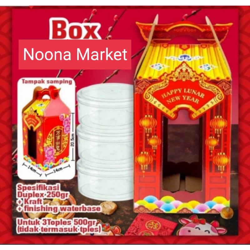 

Dus Imlek / Dus Bolu Imlek / Dus Toples / Box Chinese New Year / Packaging CNY.