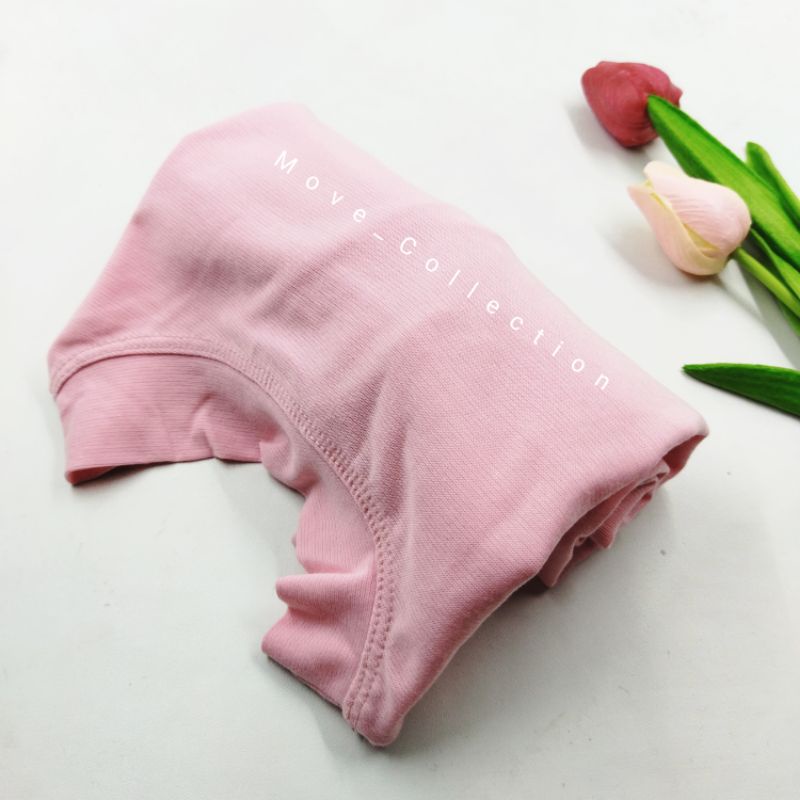 Baju Manset Kaos  standar dan jumbo-baby pink