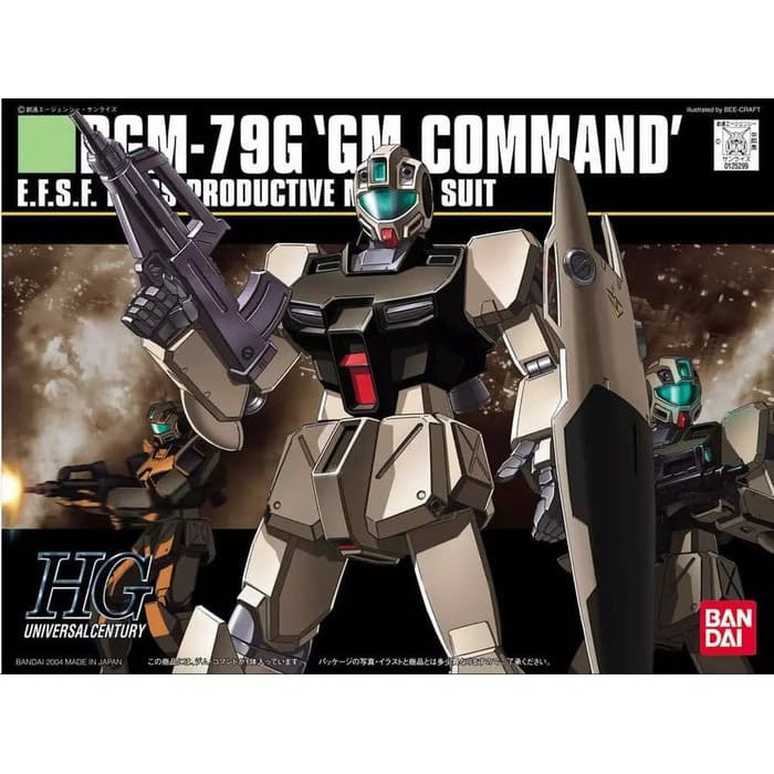 HG HGUC BANDAI RGM-79G GM COMMAND