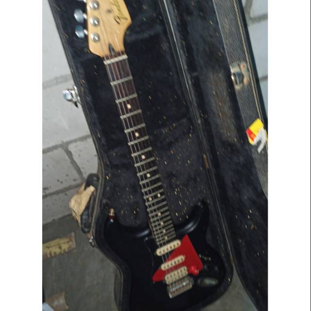 FENDER STRATOCASTER MEXICO HSS SUNBURST TOBACCO IOS 2013