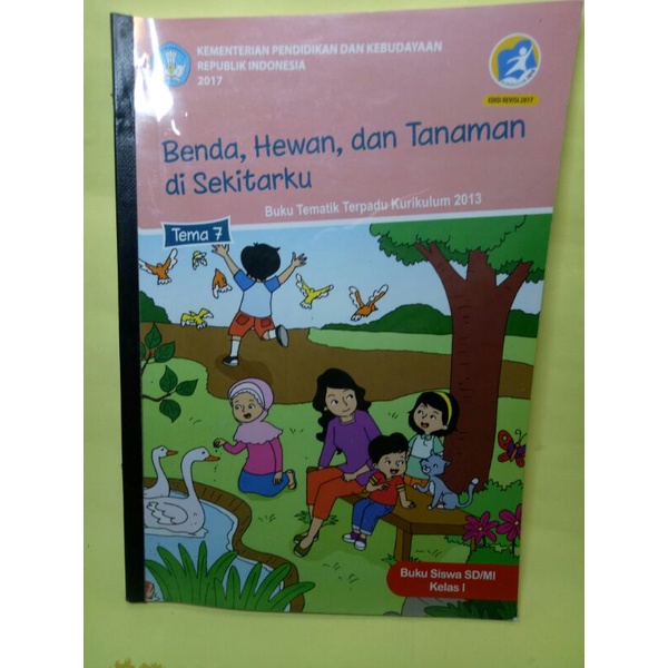 

preloved buku tematik kelas 1 seri tema 5,6,7,8 kurikulum 2013