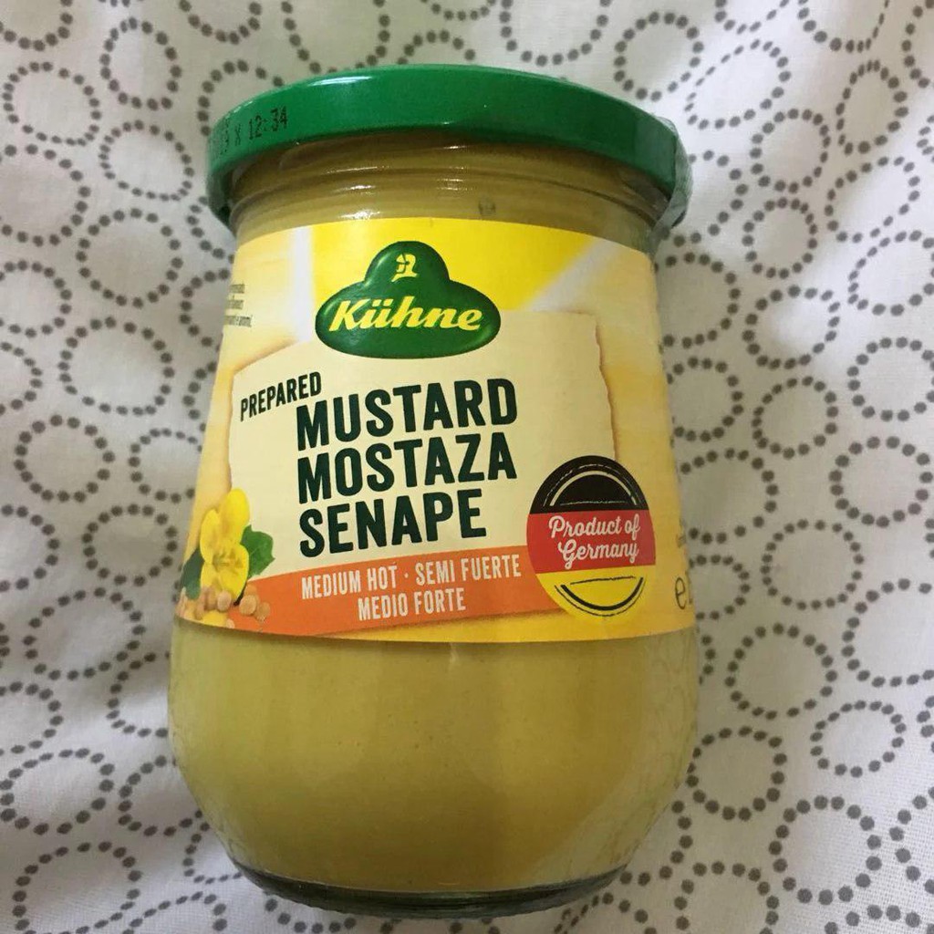 

kuhne mustard medium hot 250gr