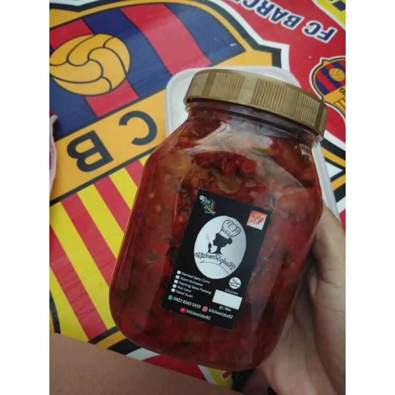 

SAMBAL BABY CUMI KUALITAS PREMIUM, UKURAN 500gr