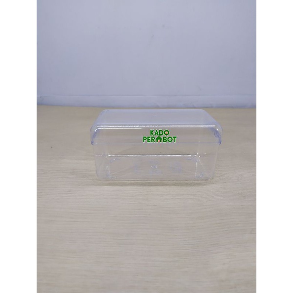 toples kue kering - toples mika persegi panjang - toples mika 12pcs