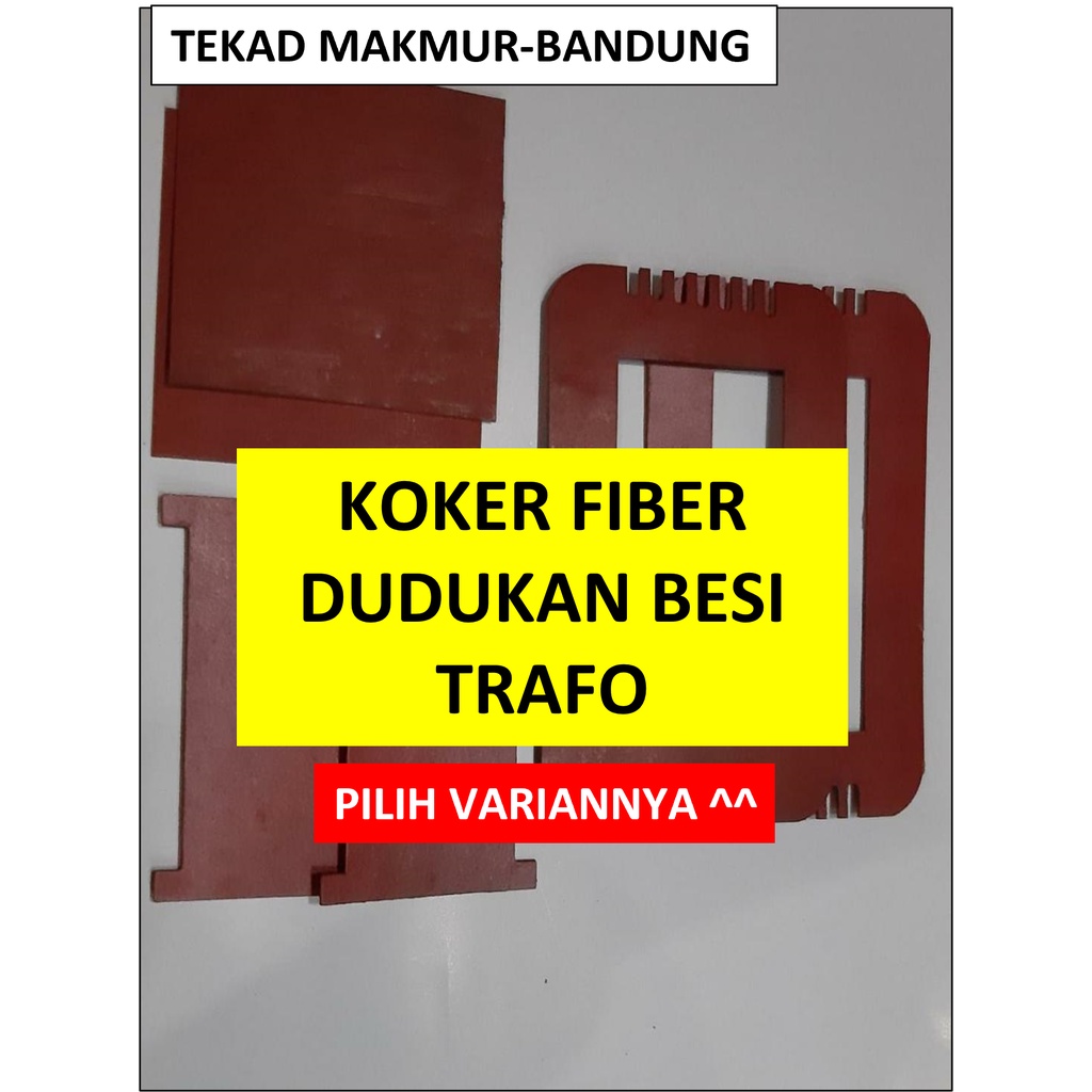 Koker Trafo a Fiber Merah - Boleh 1 Pc saja