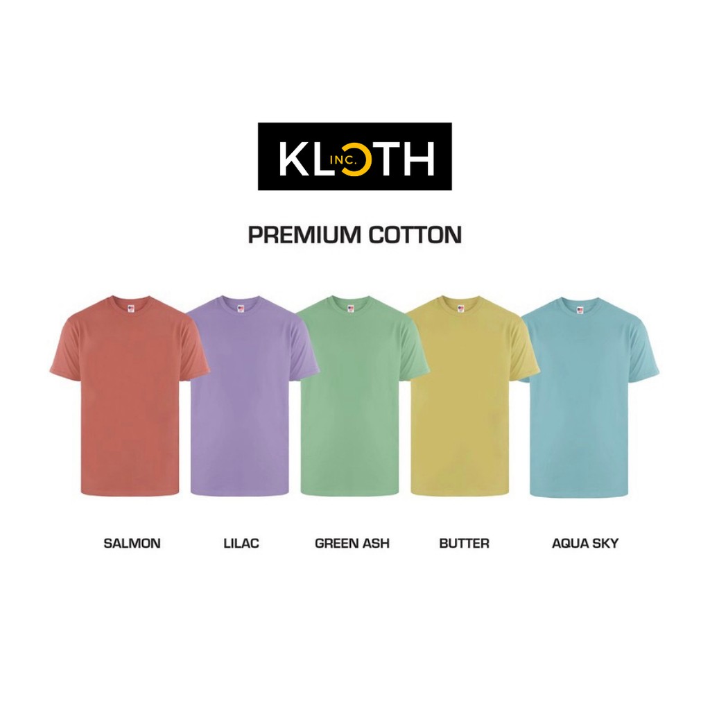 [PROMO] Kaos Polos Cotton Heather Premium 7200 Lengan Pendek