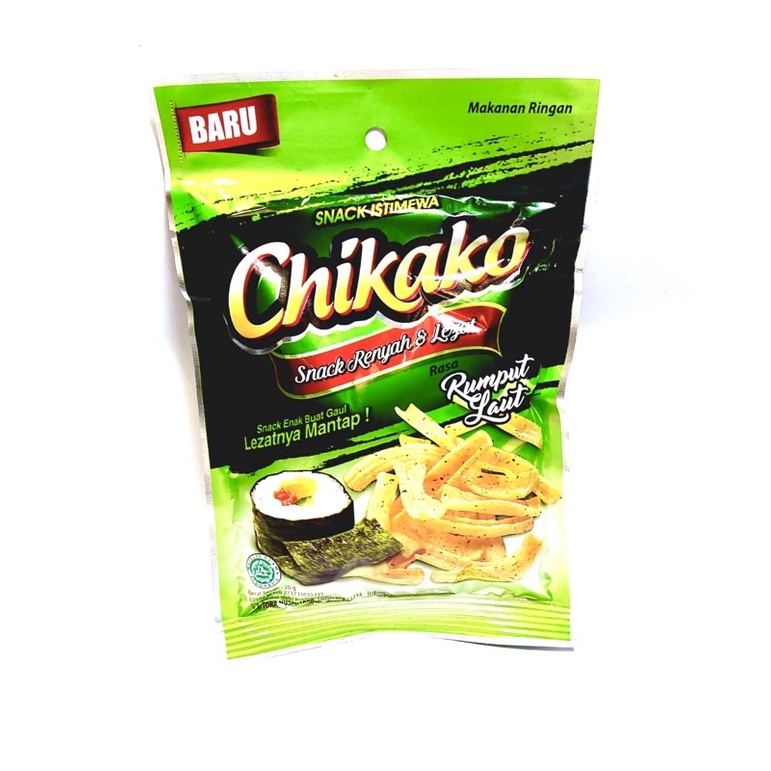 Chikako snack Rasa Lumput Laut ( 10 pcs x @ 20g )