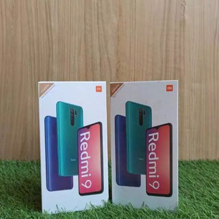 BARU NEW XIAOMI MI REDMI 9 SEMBILAN RAM 4 ROM 64 4/64 GB