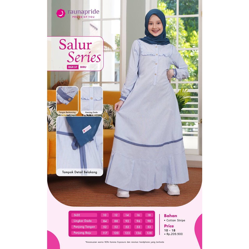 Rauna Gamis Remaja / RGR - 37 / Fashion Muslim