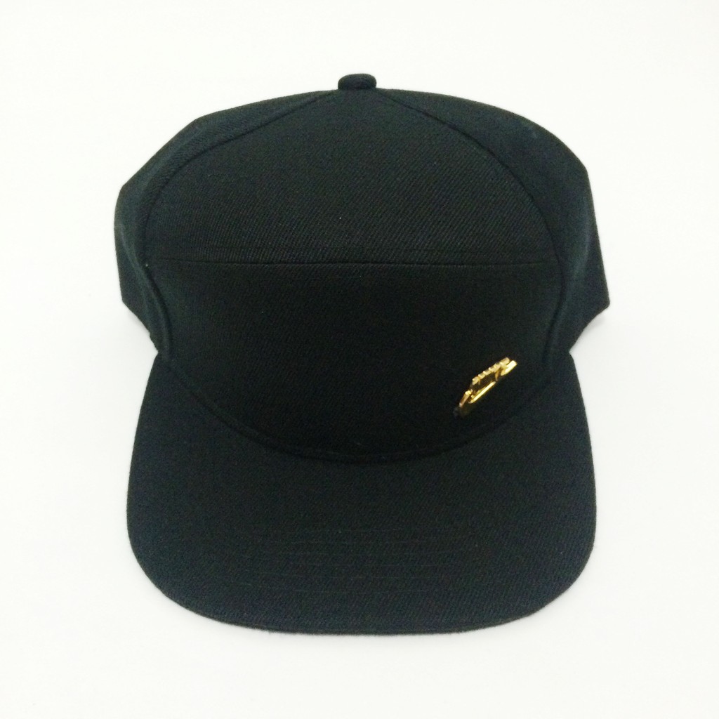 Topi Snapback 5panel Nike Hitam Plat import murah