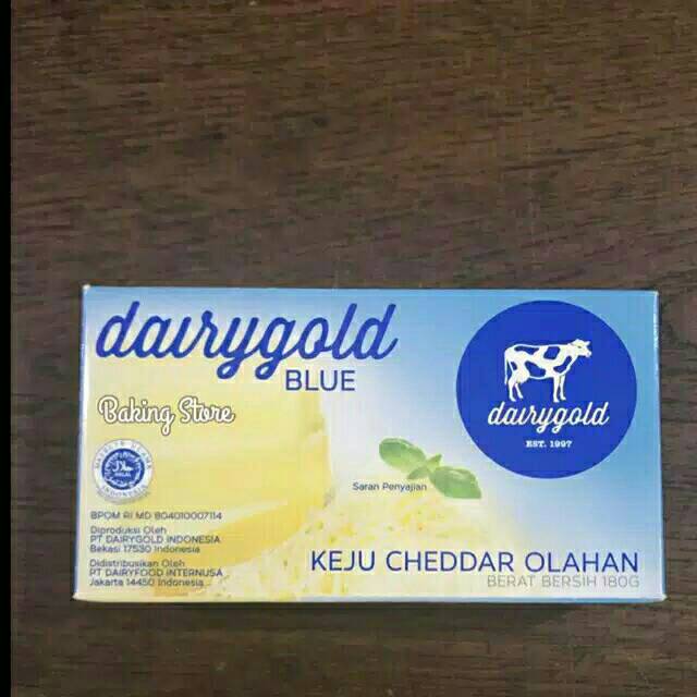 

Cheese Keju Dairygold Blue Dairy Gold Blue Cheddar Keju Parut 180gr