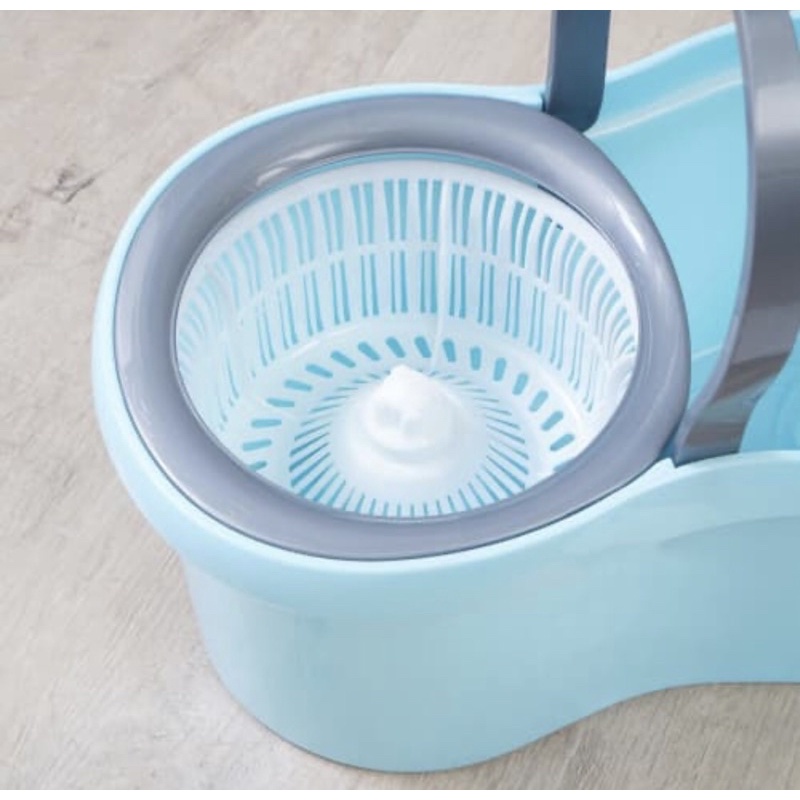 PROCLEAN SET ALAT PEL PUTAR DENGAN EMBER/ACE SPIN MOP BLUE/ACE ALAT PEL SPIN MOP