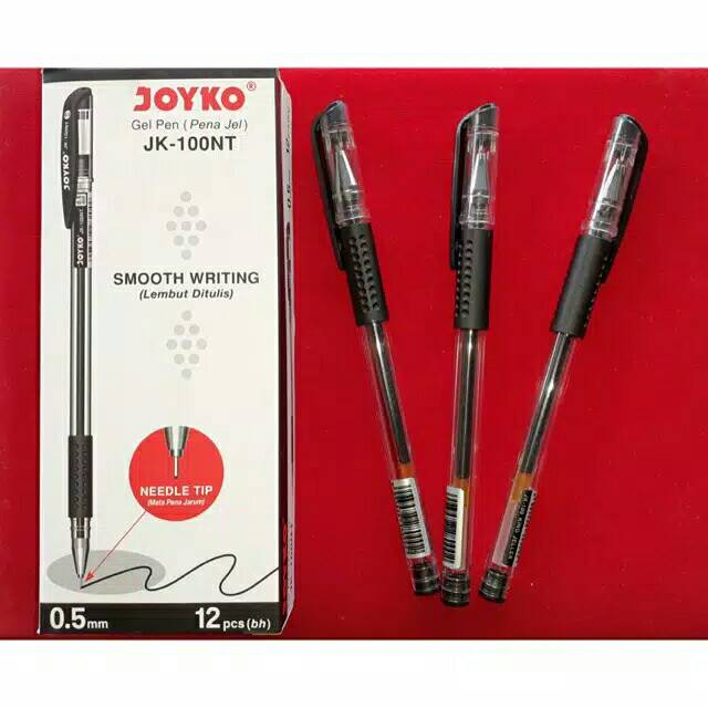 

PULPEN GEL HITAM JOYKO JK-100 NT