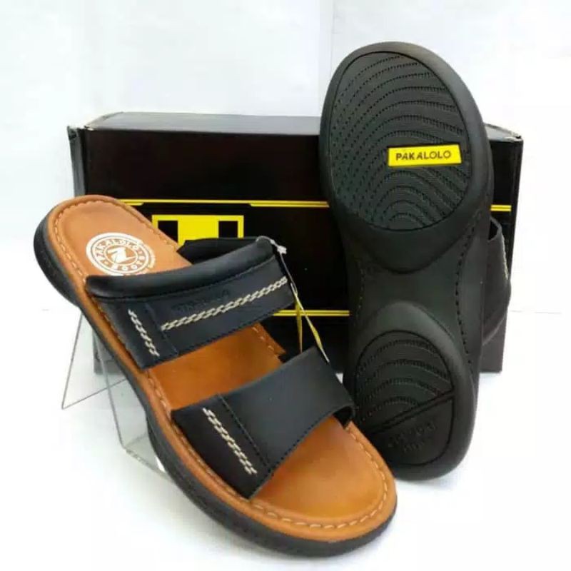 Sandal Kulit Pria Pakalolo N 0875 Original