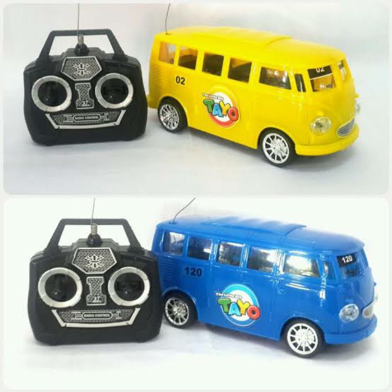 Mainan mobil remote control tayoo / mainan bis tayoo