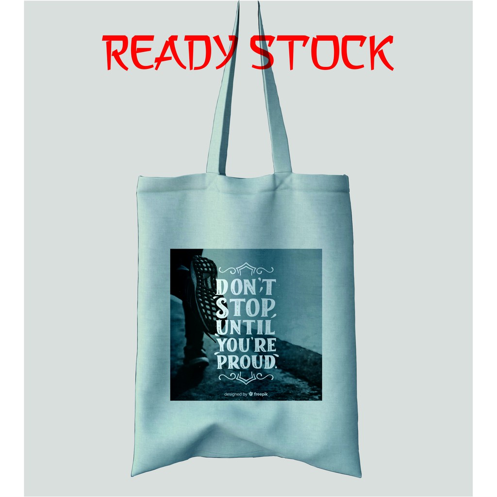 Totebag Premium - Canvas Drill - Bukan Blacu - Tas Fashion Wanita -  RS011