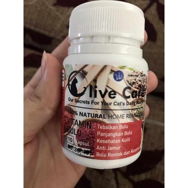 [PRELOVED] Vitamin Bulu Kucing Olive Care