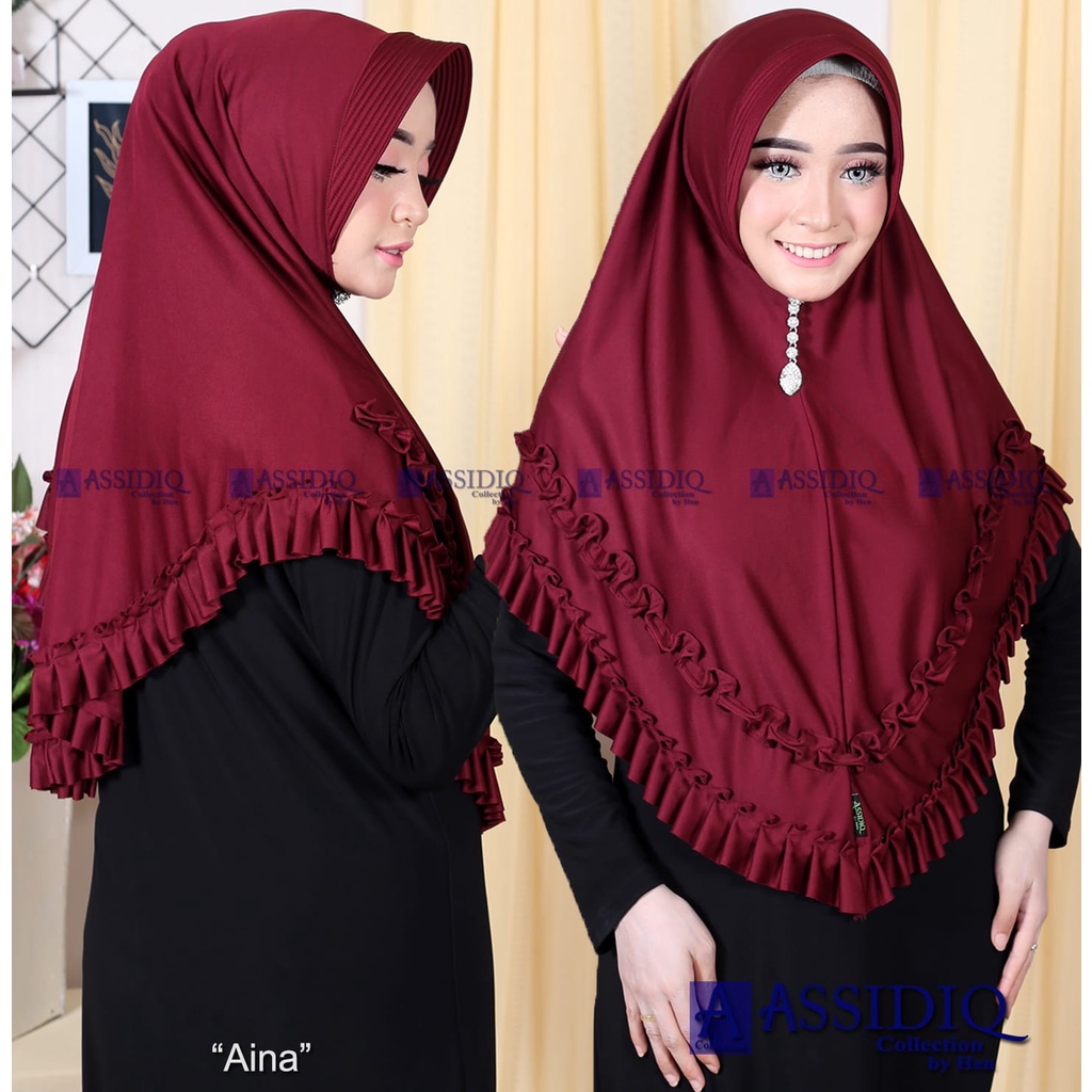 hijab instan/ori assidiqbyhen standar AINA/jilbab /khimar