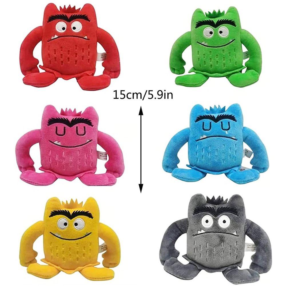 Lanfy Emotion Mainan Mewah Natal Kawaii Anime Boneka Mainan Anak Menghias Boneka Boneka Warna-Warni
