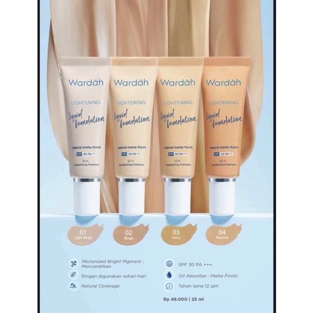 Wardah Lightening Foundation