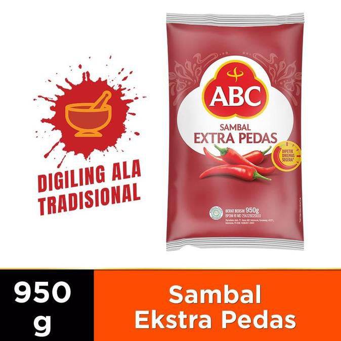 

BARU ABC Sambal Extra Pedas 950 g