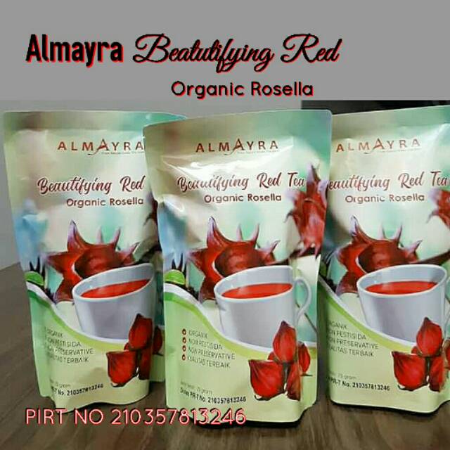 

Almayra Beautifying Red Tea Organic Rosella
