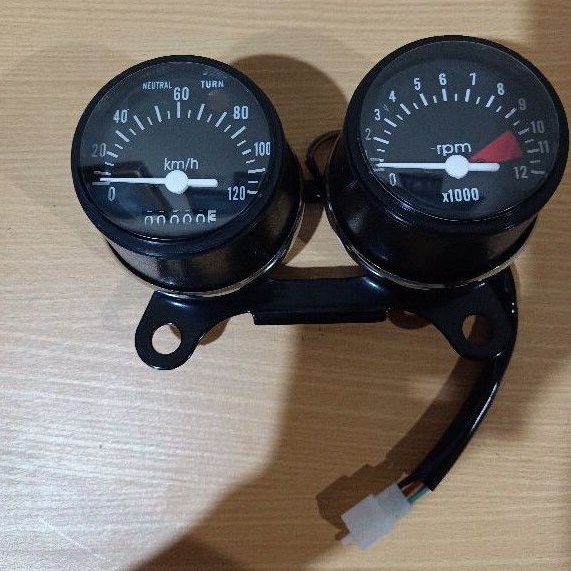 Speedometer digital spido kilometer assy cb125 CB100 original import set breket glatik gl100 spedo c