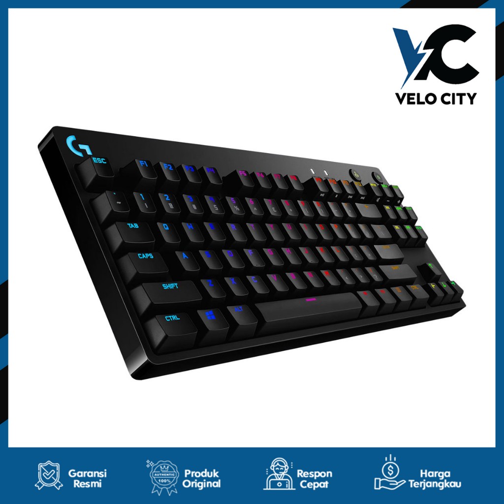 Logitech Pro X Gaming Keyboard Original garansi 2 Tahun