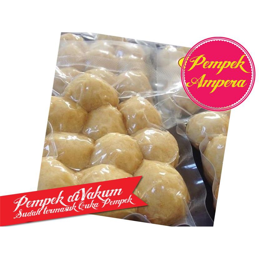 

Pempek kecil Vakum Istana Pempek Palembang isi 100 Pcs