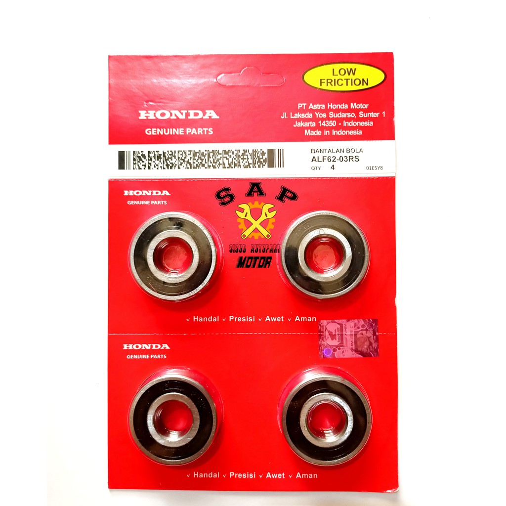 BEARING 6203 / LAHER BANTALAN BOLA HONDA / LAHER GEAR HONDA