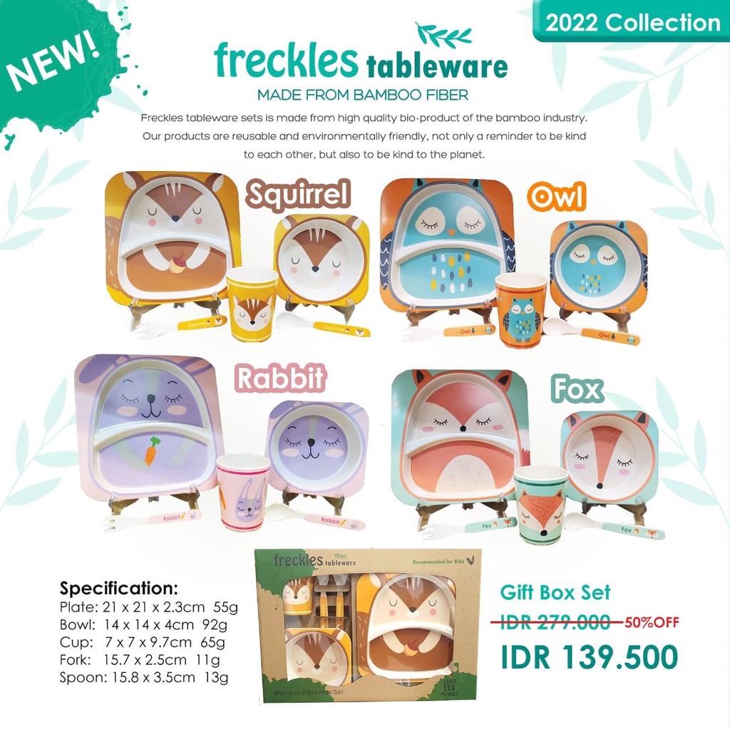 Freckles Tableware Feeding Set