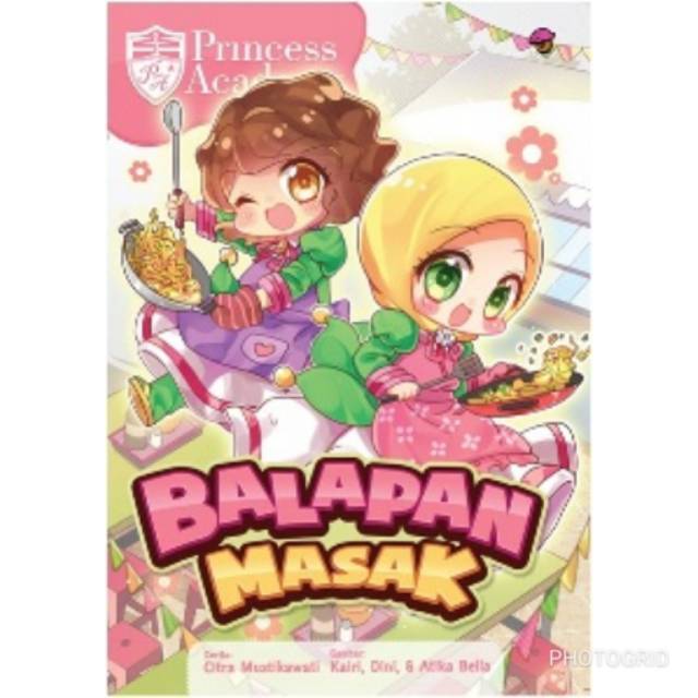 Komik princess academy. Balapan masak