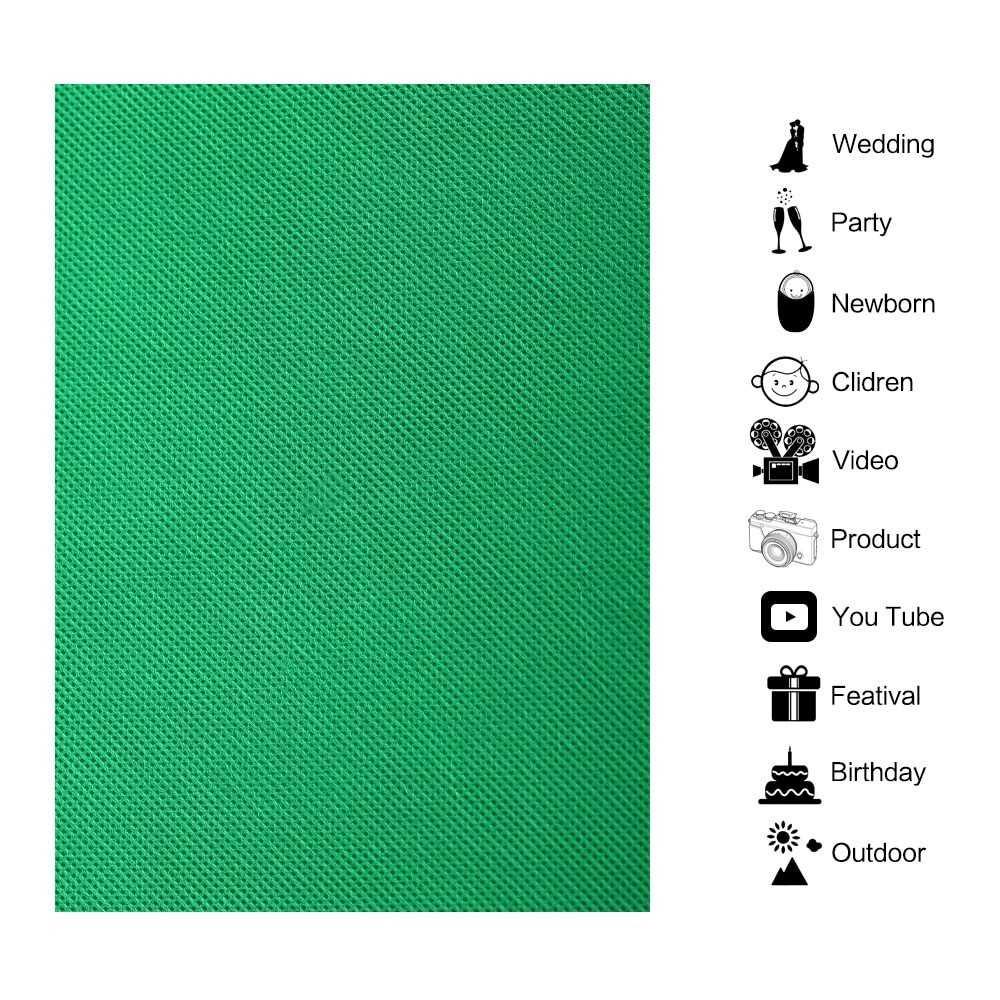 SH Kain Backdrop Green Screen Studio Fotografi Non-Woven Textile - SH-BJB-01