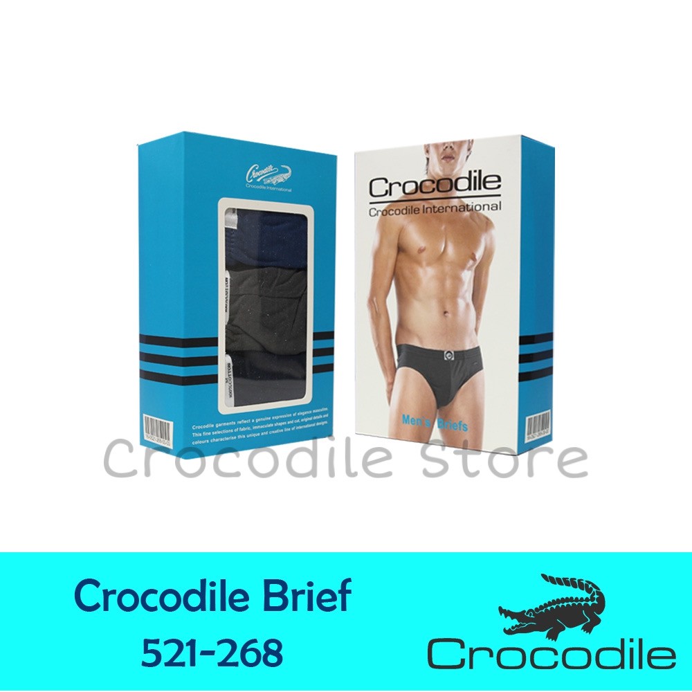 Celana Dalam Crocodile Artikel 521-268 (3 Pcs in Box)