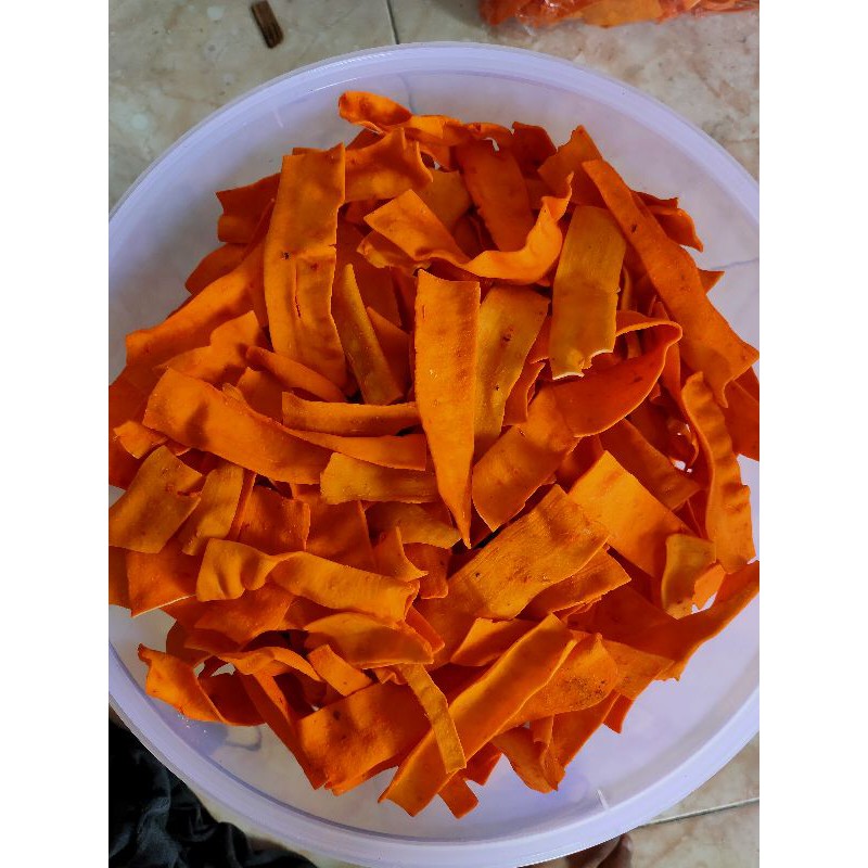 

Kerupuk Selondok Pedas Mentah 1Kg