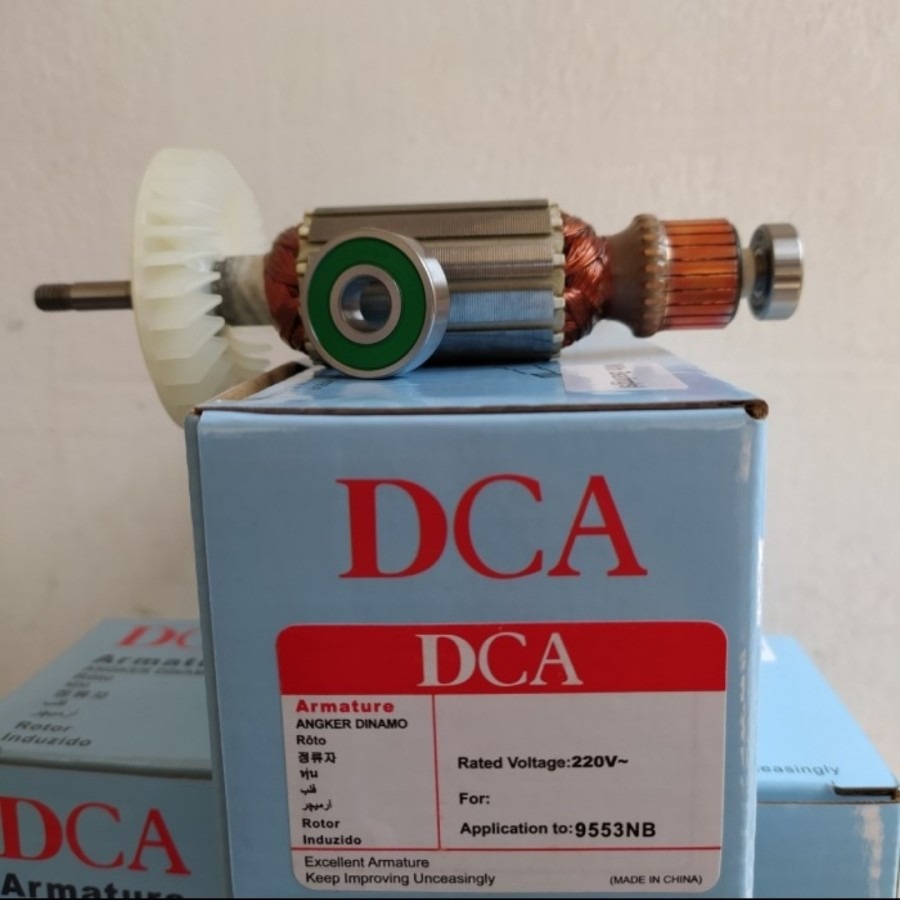 Armature Angker Rotor DCA untuk Gerinda Makita 9553 B