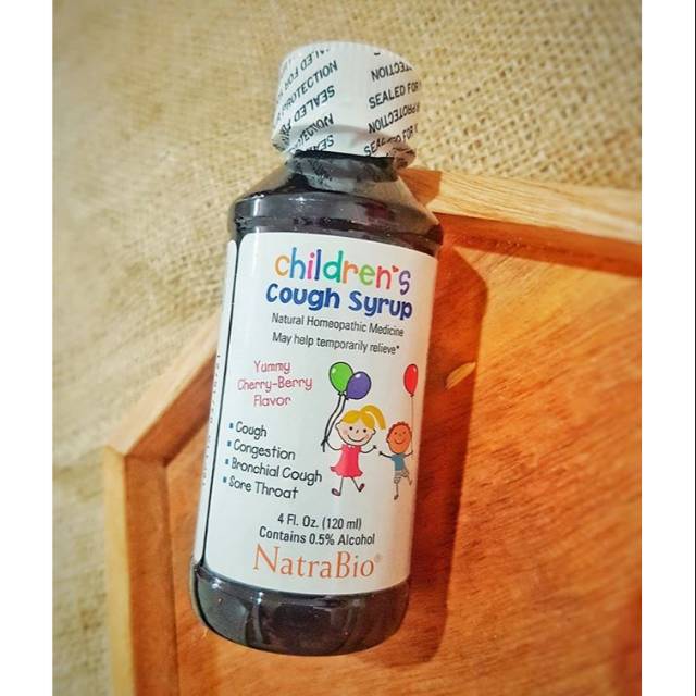 NatraBio Children's Cough Syrup OBAT BATUK ALAMI ANAK