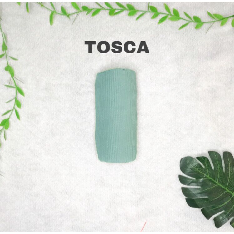 PASHMINA PLISKET LIDI  {90 X 180} AZARA-TOSCA
