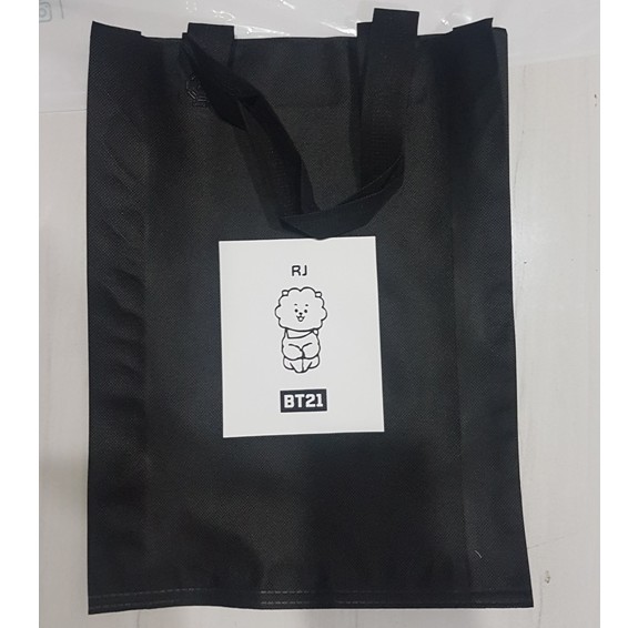 TAS BT21 GOODIE BAG TATA CHIMMY MANG RJ COOKY SHOOKY VAN KOYA KPOP