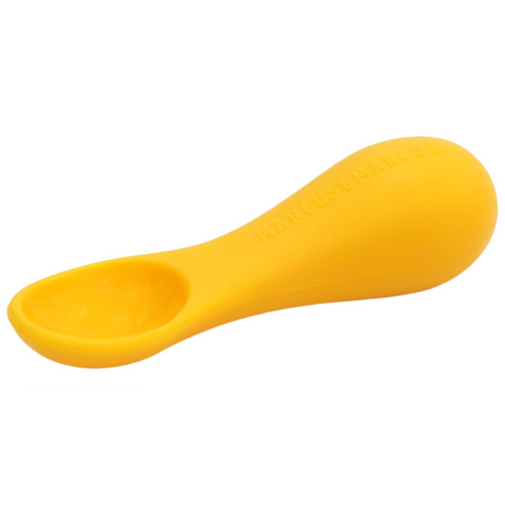 Marcus &amp; Marcus - Palm Grasp Feeding Spoon YELLOW