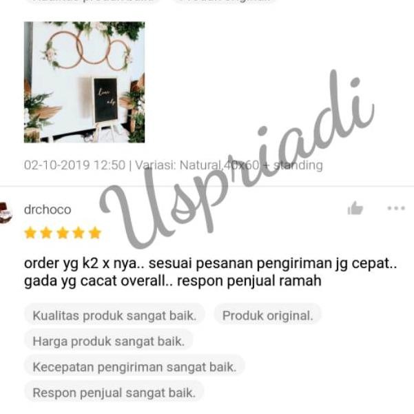 

(PROMO VZH70) PAPAN TULIS KAPUR + STANDING TRIPOT PAPAN MENU CAFE PAPAN BOARD + KAKI KAYU PENYANGGA DEKORASI PESTA ✿