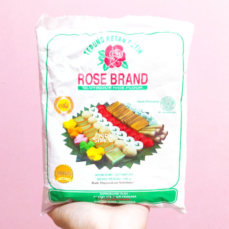 

Rose Brand Tepung Ketan Putih 500gr