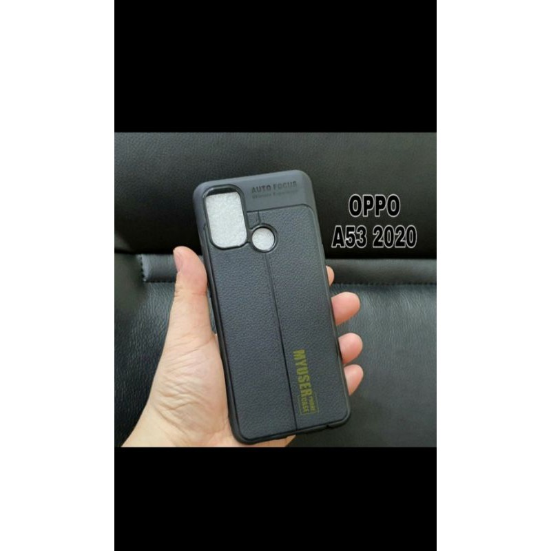 Auto focus Carbon Leather Case OPPO A53 New