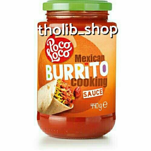 

Poco loco maxican burrito cooking sauce 440 gr