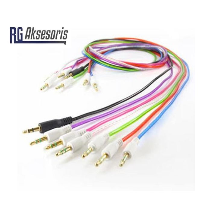Kabel AUX AUDIO Jack Handphone / komputer ke speaker