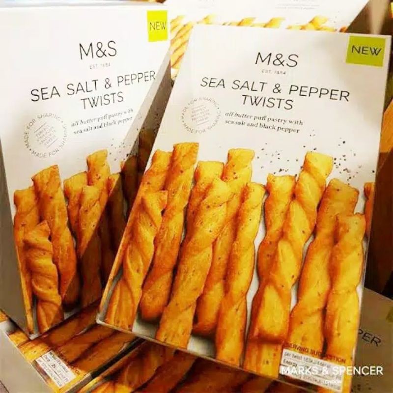 

M&S FOOD CHESSE TWISTS BESTSELLER
