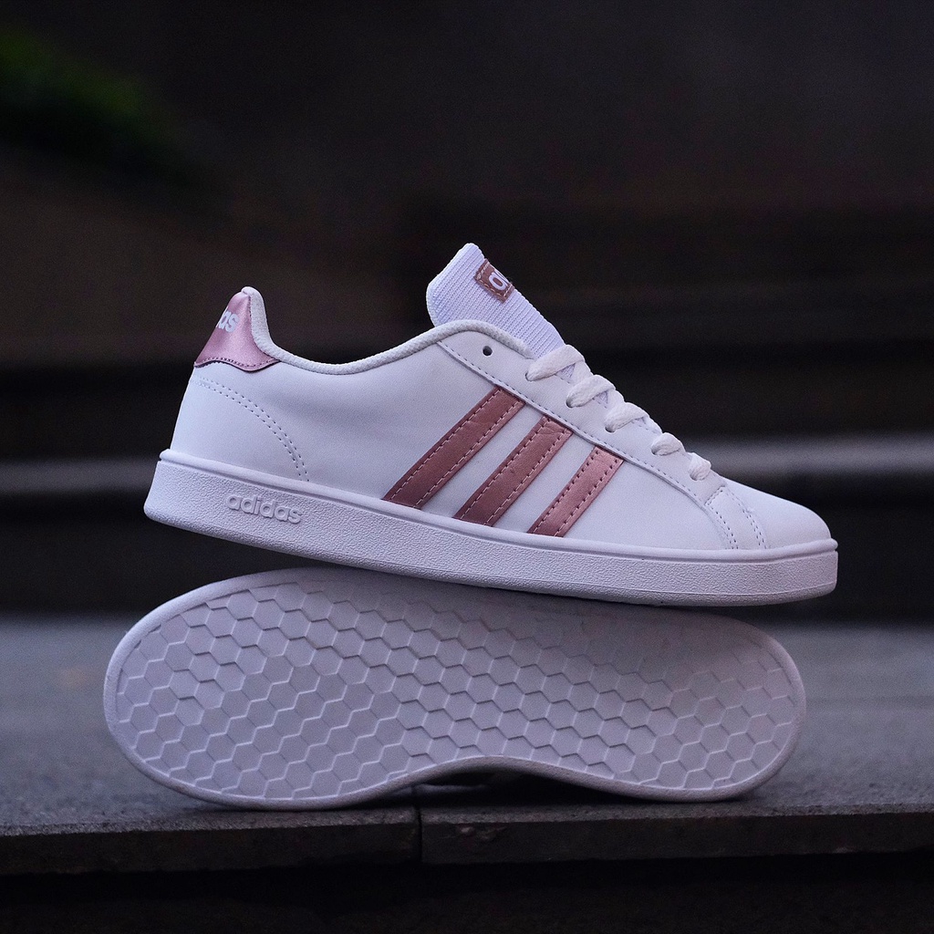 ADIDAS GRAND COURT WHITE ROSE GOLD ORIGINAL