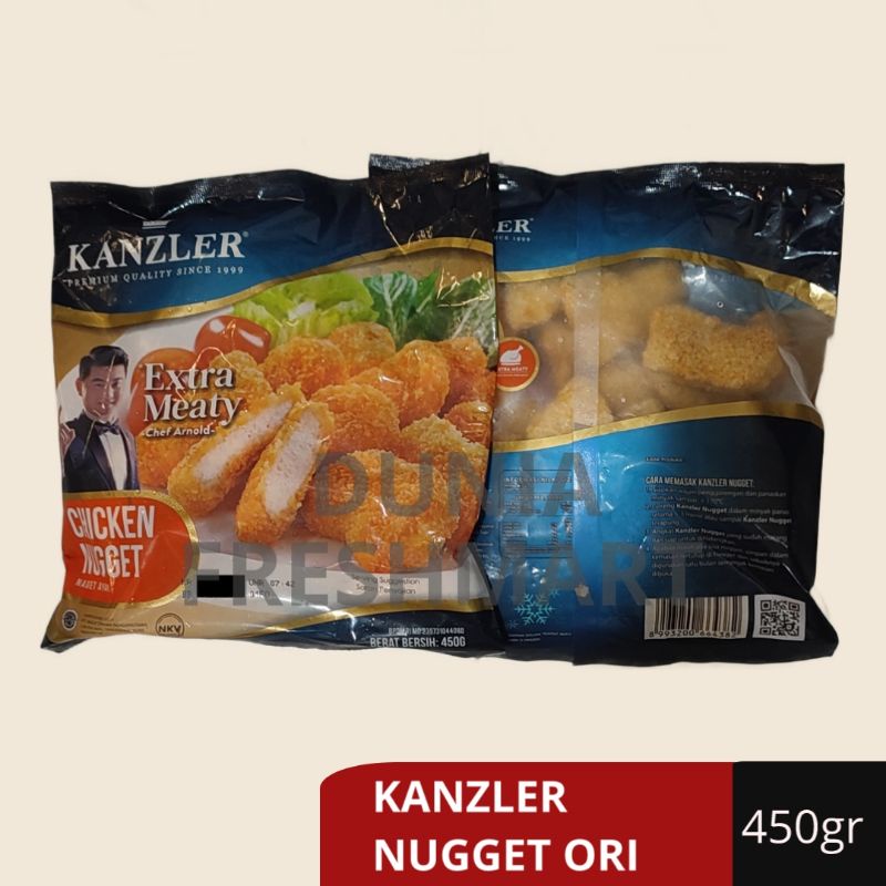 

KANZLER CHICKEN NUGGET 450GR NUGGET AYAM EXTRA MEATY