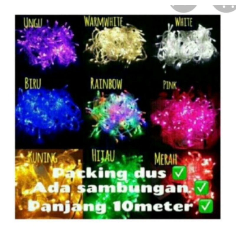 Lampu Tumblr 10 meter